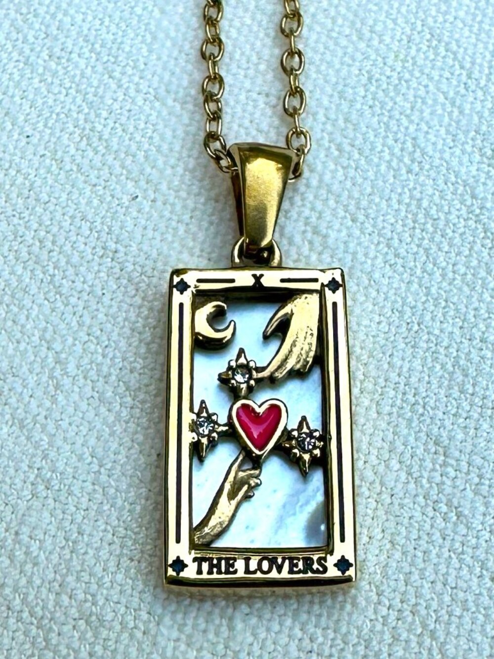 Louise Carter "The Lovers" Necklace NWT